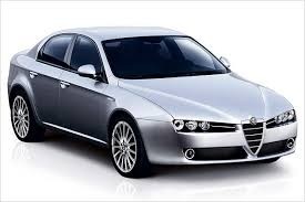 Voorruit alfa 156 groen getint