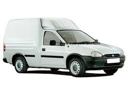 Voorruit Opel combo 93'-01'