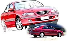 Voorruit mazda 626 Sedan 1997-2002